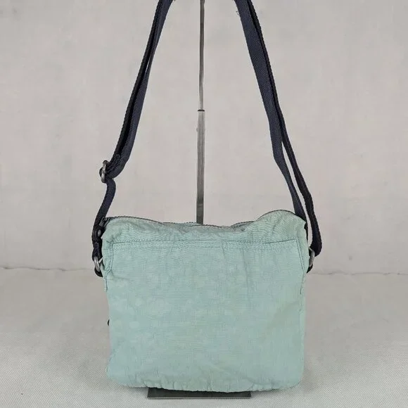 Pre-Owned Kipling Crossbody Bag Cyan - Stylish - Authentic Fast Canada Shipping - Picture 2 of 14